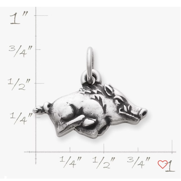 James Avery Arkansas Razorback charm - Picture 2 of 6